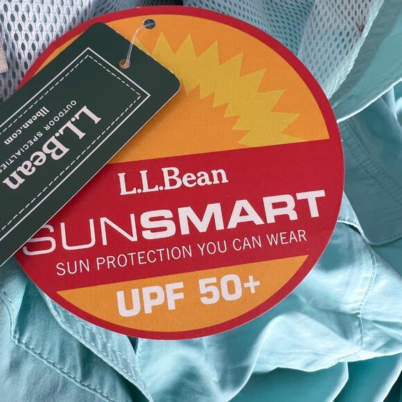 Men's LL Bean Tropicwear Long Sleeve Shirt Sz XL - Picture 4 of 5